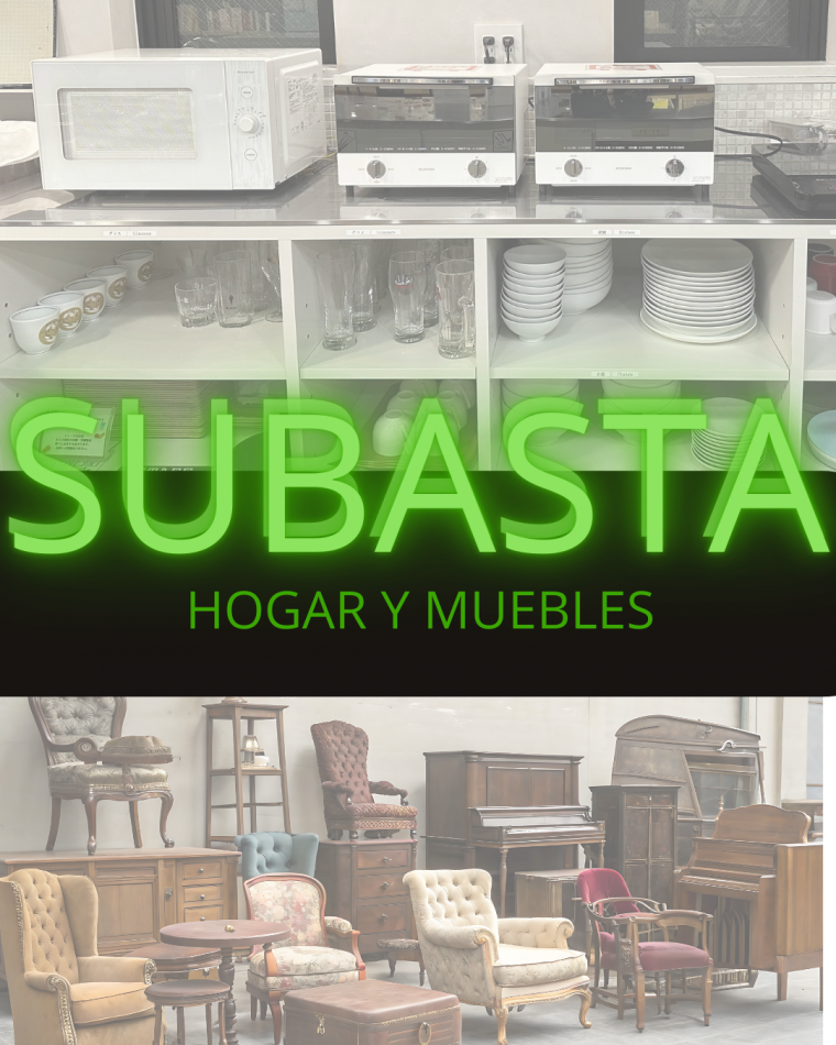 SUBASTA HOGAR Y MUEBLES